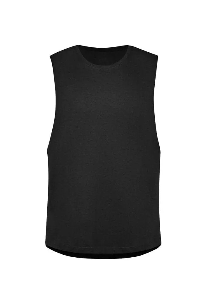 Mens Streetworx Sleeveless Tee ZH137 Syzmik Black XS